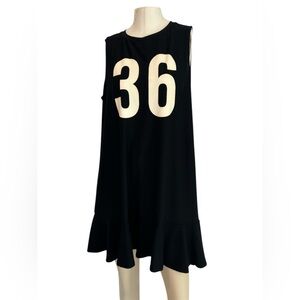 H&M Numbered Sleeveless Jersey Dress SZ L
